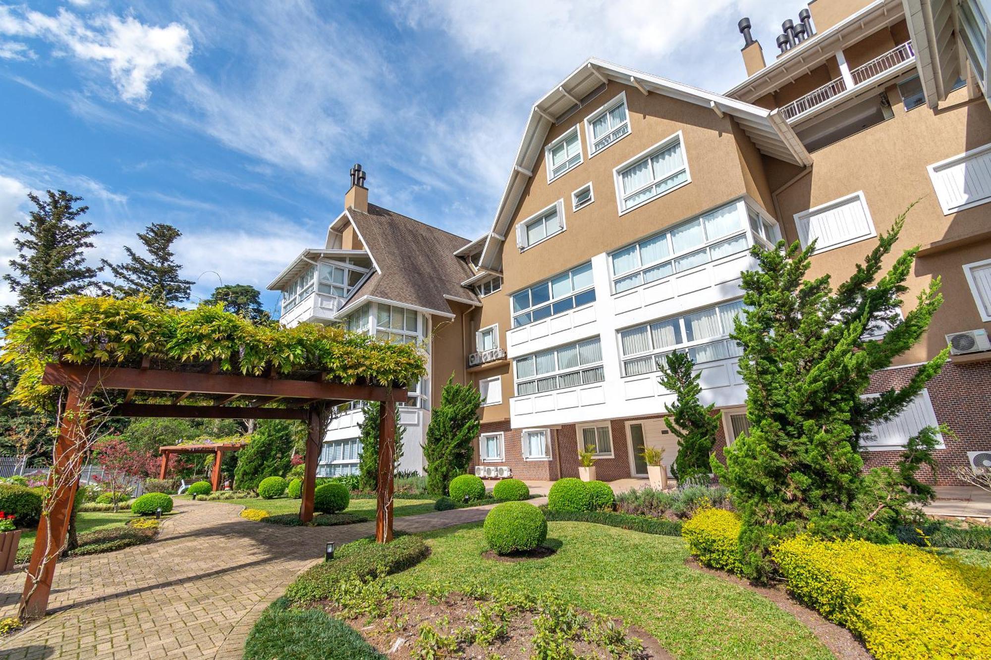 Luxuoso Apartamento Central Para 10 Pessoas Gramado Exterior foto